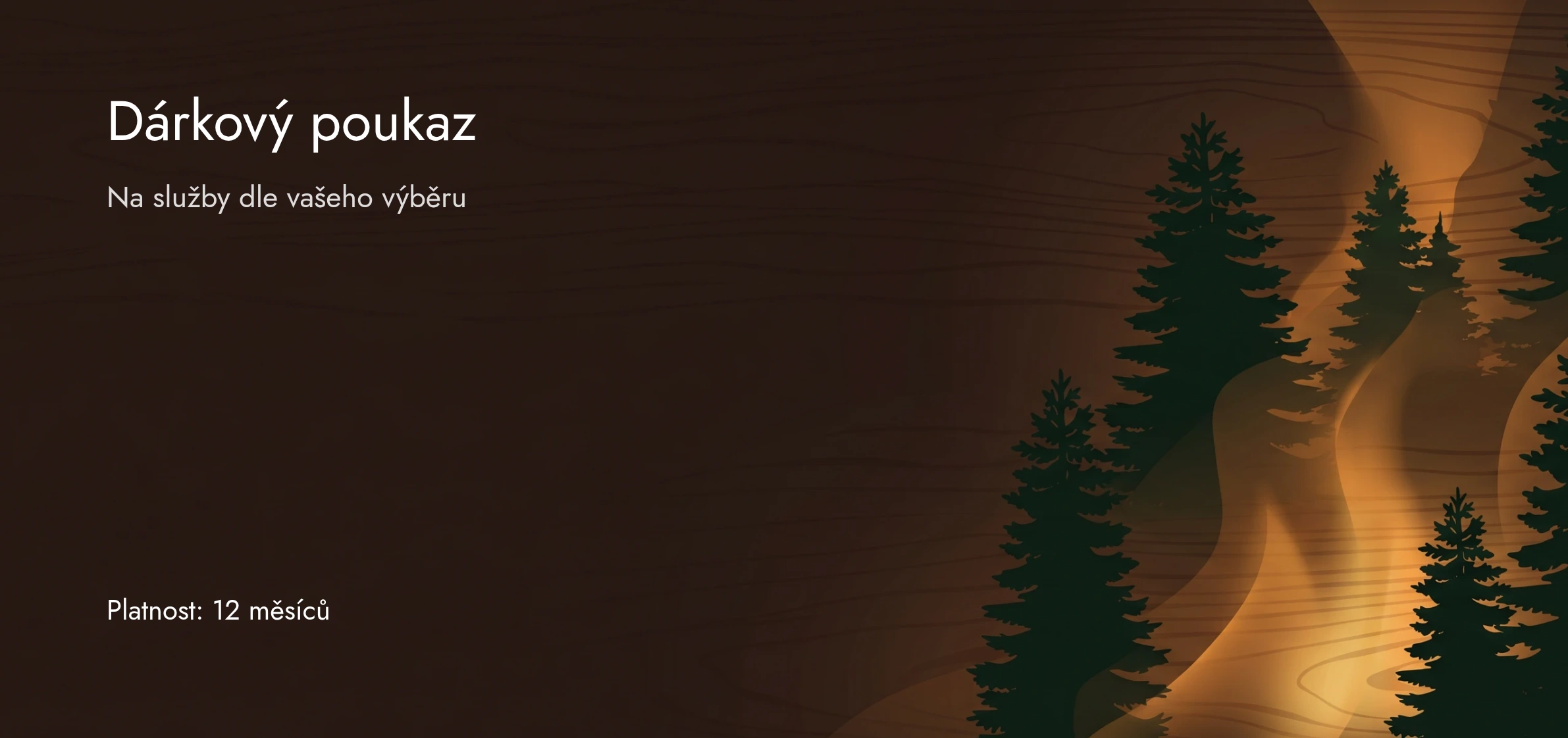 Šablona poukazu: Horská chata