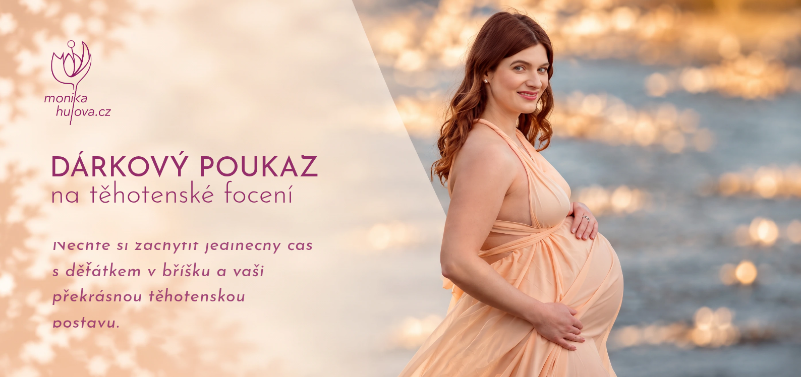 Těhotenské focení v exteriéru