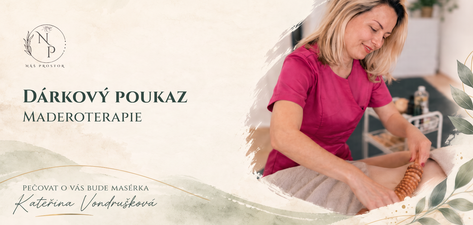 Maderoterapie od Kateřiny Vondruškové z NášProstor