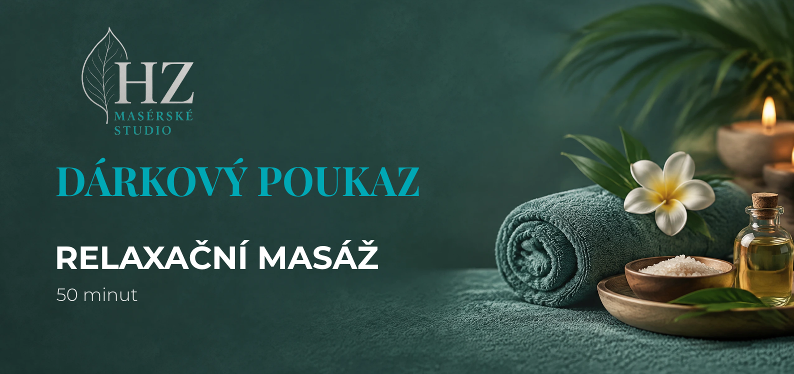 Relaxační masáž v HZ masérském studiu