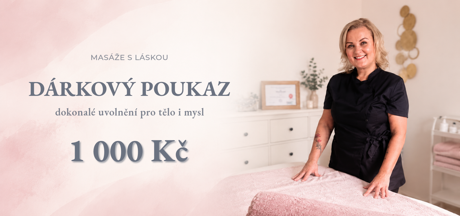 Přední strana poukazu