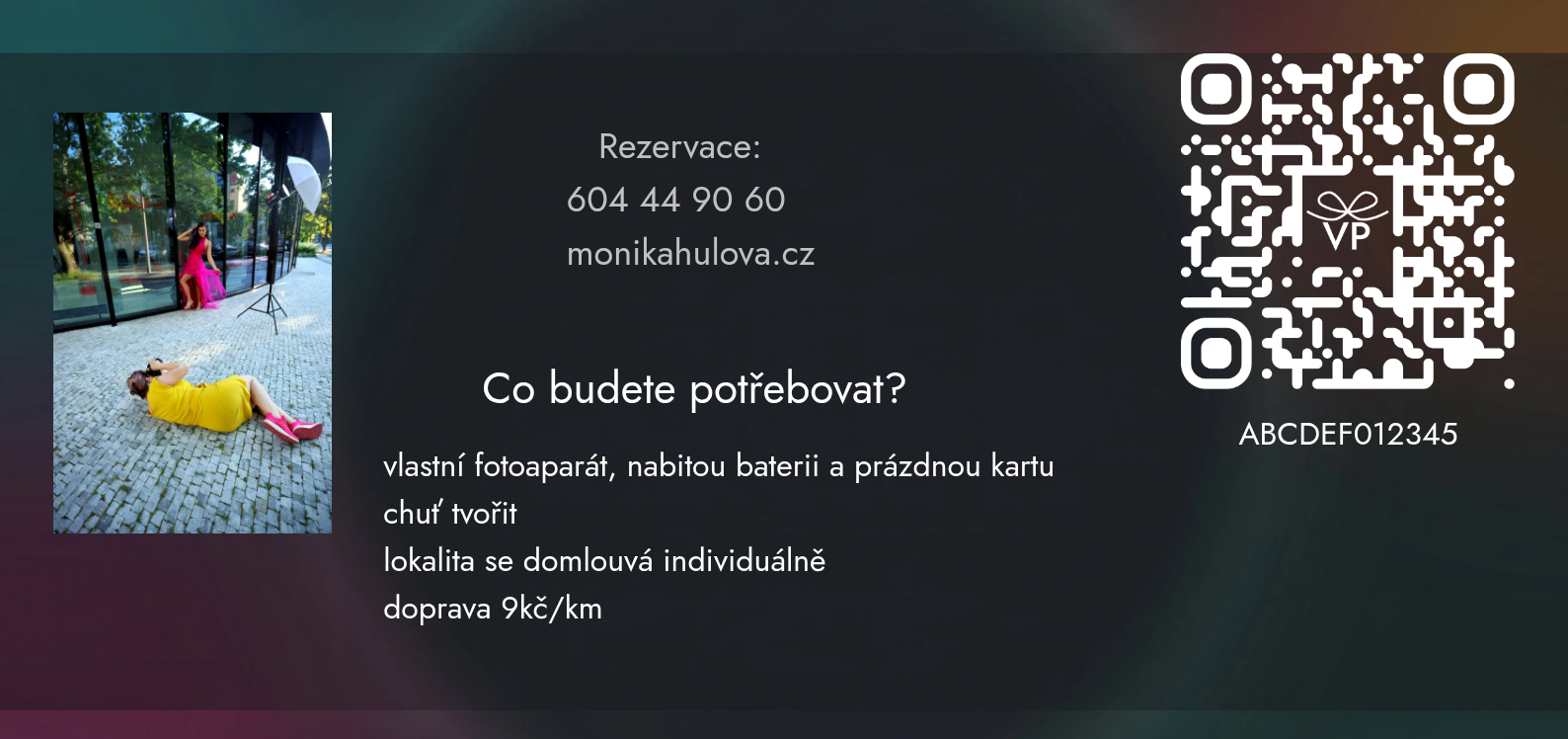 Zadní strana poukazu