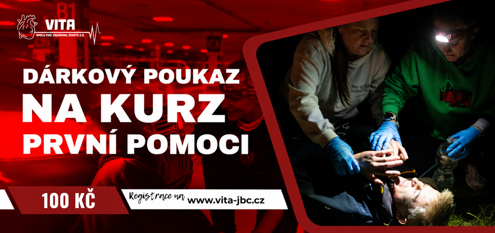 Praktické kurzy první pomoci ve VITA