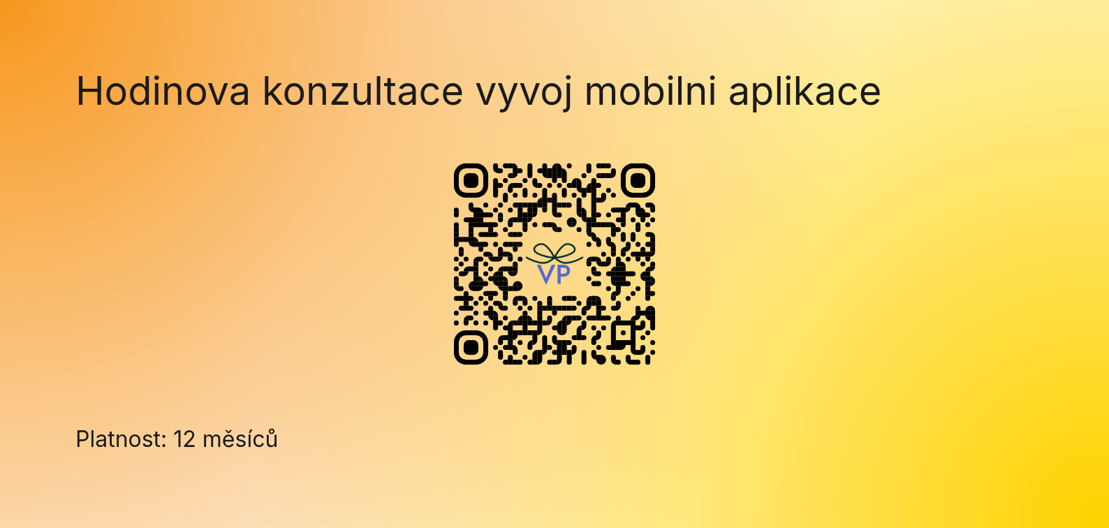 Hodinova konzultace vyvoj mobilni aplikace