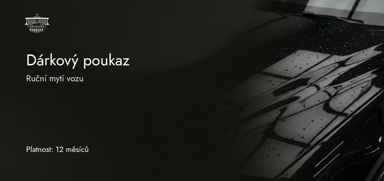 Ruční mytí vozu